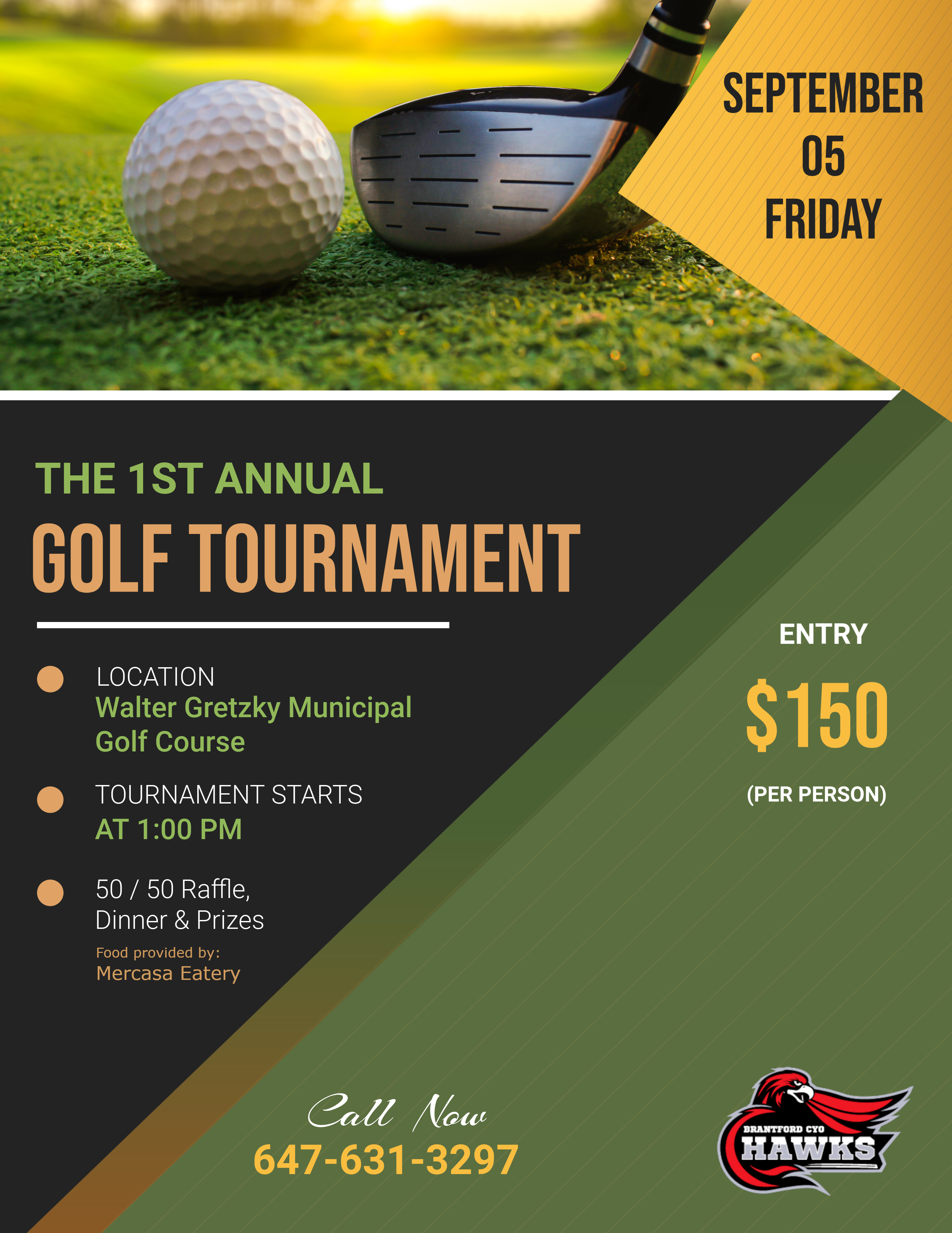 Golf Tournament Flyer - Updated